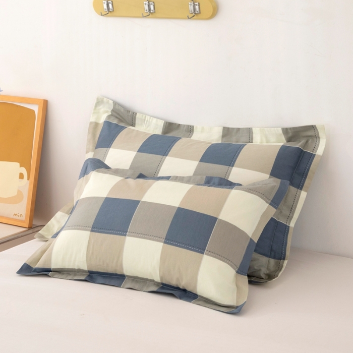 91家纺网 家纺一手货源 找家纺 凌云2025新款13372全棉枕套儿童学生成人枕头套 千寻驼