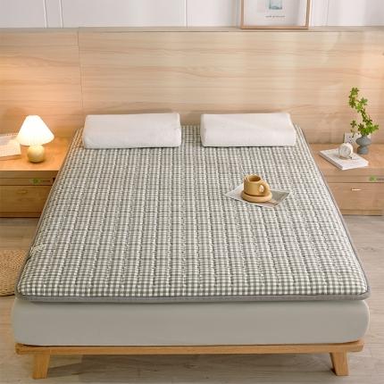 91家纺网 家纺一手货源 找家纺 （总）丽诺床垫 2023新款全棉色织棉花床垫