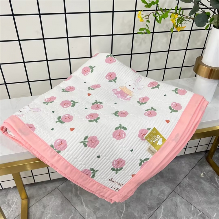 91家纺网 家纺一手货源 找家纺 总 赫梵茜2023高端家纺床盖三件套高温砂洗可铺可盖柔软舒适 曼塔玫瑰