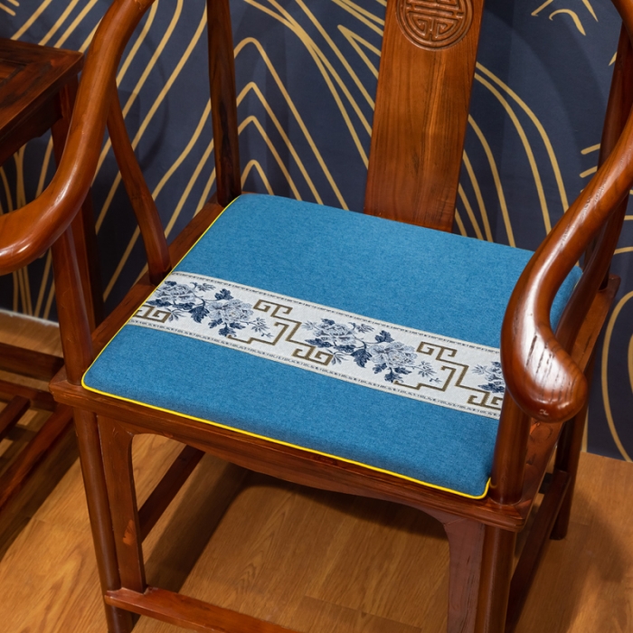 91家纺网 家纺一手货源 找家纺 （总）北辰 2023新款中式坐垫椅垫红木沙发垫圈椅垫