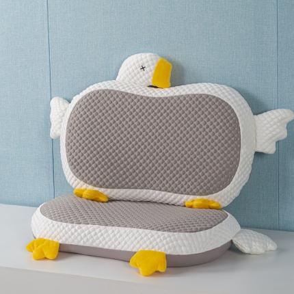 麦肯锡 2023新款 凉感豆豆猫肚枕大胖鹅系列 灰色