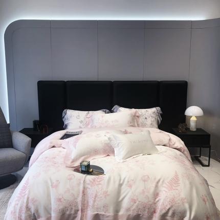 91家纺网 家纺一手货源 找家纺 （总）太古汇 23年兰精天丝印花“乔纳森”系列四件套