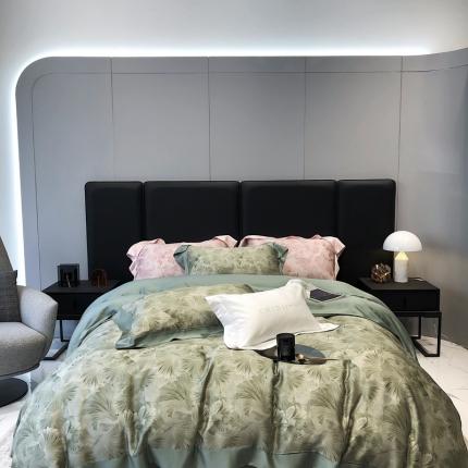 太古汇 23年天丝数码印花系列四件套 露西娅-绿