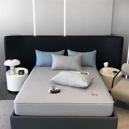 91家纺网 家纺一手货源 找家纺 （总）太古汇 2023新款凉感丝绣花凉席-H系列