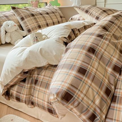 柠馨 2023新款13376可爱系列全棉印花四件套 格调之旅