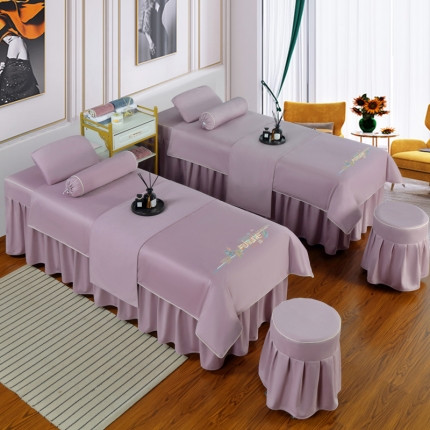 2023新款荷兰尼美容床罩系列—花语 花语 紫色