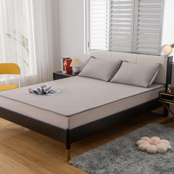 91家纺网 家纺一手货源 找家纺 皇家乳胶体验馆 2023新款凉席三件套