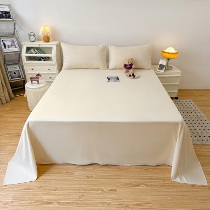 91家纺网 家纺一手货源 找家纺 （总）维娜斯 2023新款纯色柔感单床单