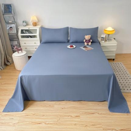 91家纺网 家纺一手货源 找家纺 （总）维娜斯 2023新款纯色柔感单床单