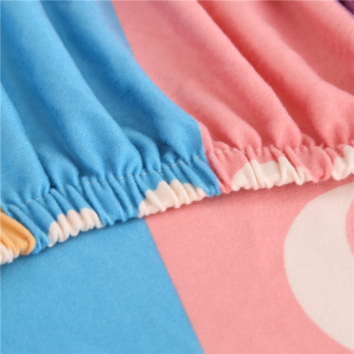 91家纺网 家纺一手货源 找家纺 雅竹 弹力餐椅座套 彩条