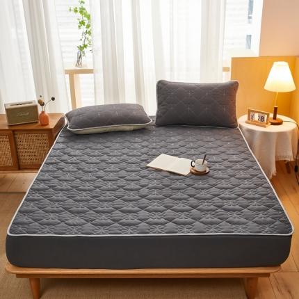 91家纺网 家纺一手货源 找家纺 （总）蕾诺 2023新款水洗磨毛夹棉床笠