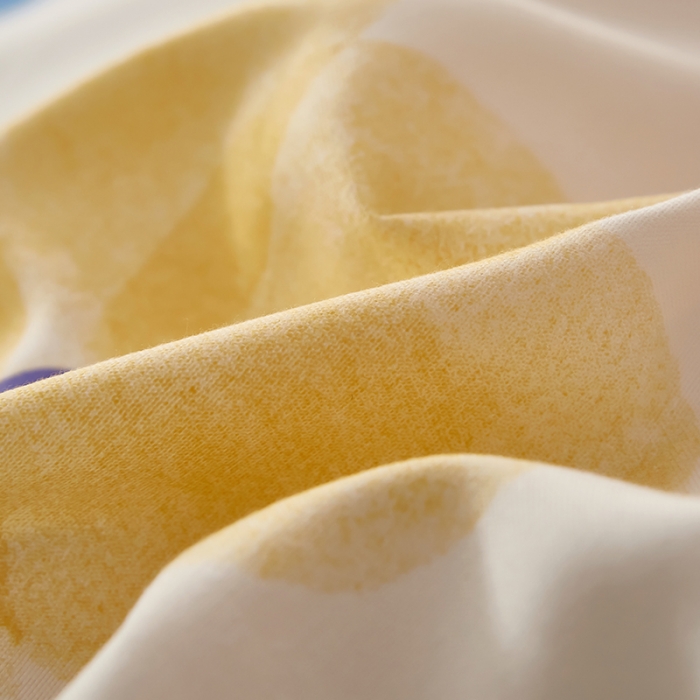 91家纺网 家纺一手货源 找家纺 艾橙家纺 2023新款小清新韩版磨毛花边四件套 七彩心情