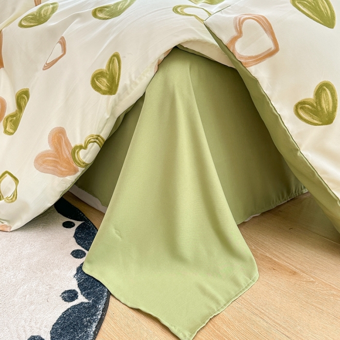 91家纺网 家纺一手货源 找家纺 （总）菲度家纺 2023新款直播爆款水洗棉麻双层纱四件套