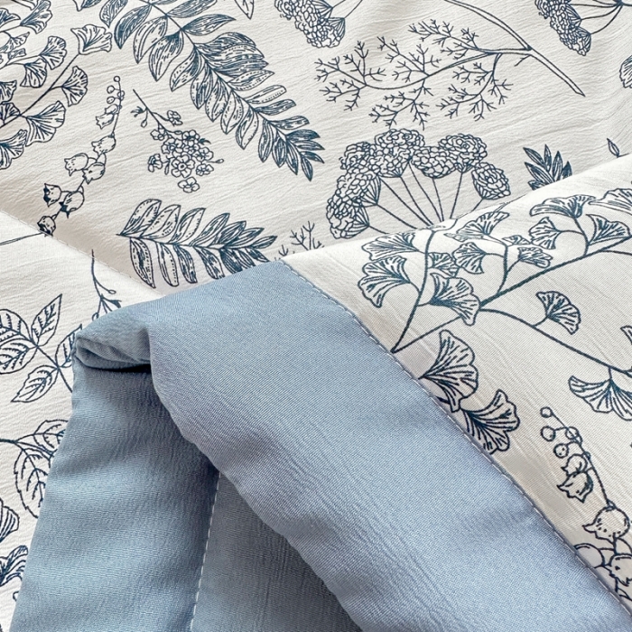 91家纺网 家纺一手货源 找家纺 （总）菲度家纺 2023新款水洗棉麻夏被四件套