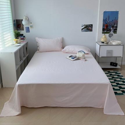 91家纺网 家纺一手货源 找家纺 （总）三朵 2023新款全棉提花贡缎锻格单品床单