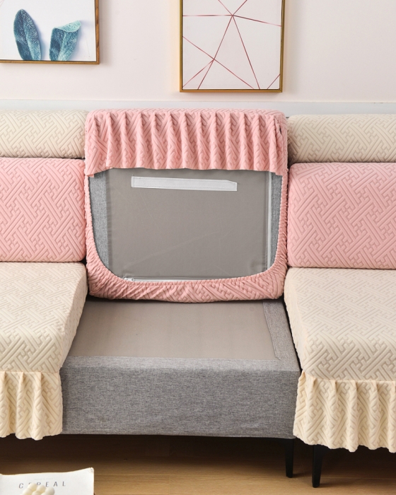 91家纺网 家纺一手货源 找家纺 （总）千彤沙发垫 2023新款裙边-韵律系列沙发套罩-沙发笠