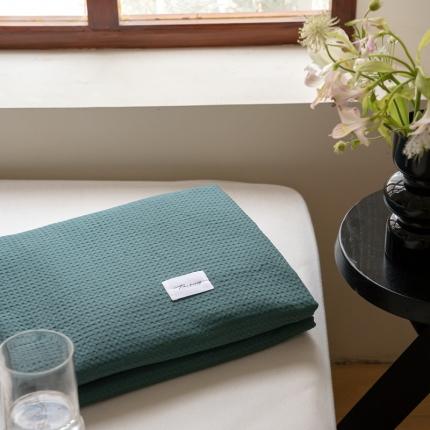 91家纺网 家纺一手货源 找家纺 （总）时光里 2023新款60支全棉华夫格单品被套