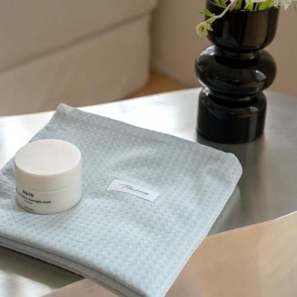 91家纺网 家纺一手货源 找家纺 （总）时光里 2023新款60支全棉华夫格单品枕套