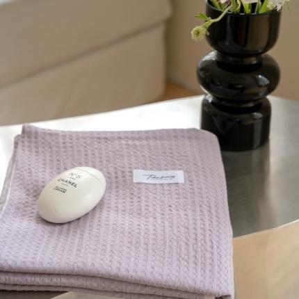 91家纺网 家纺一手货源 找家纺 （总）时光里 2023新款60支全棉华夫格单品枕套