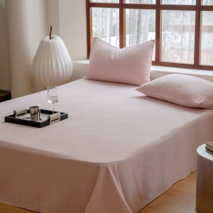 （总）时光里 2023新款60支全棉华夫格单品枕套