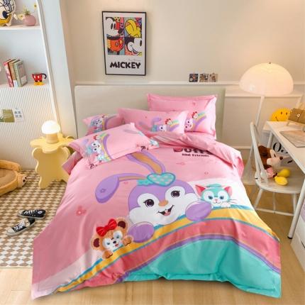 91家纺网 家纺一手货源 找家纺 （总）OL家纺 2023新款迪士尼全棉四件套
