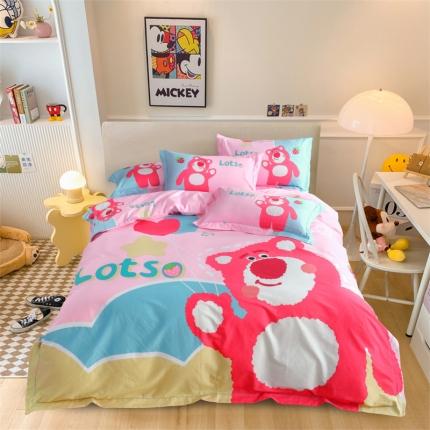 91家纺网 家纺一手货源 找家纺 （总）OL家纺 2023新款迪士尼全棉四件套