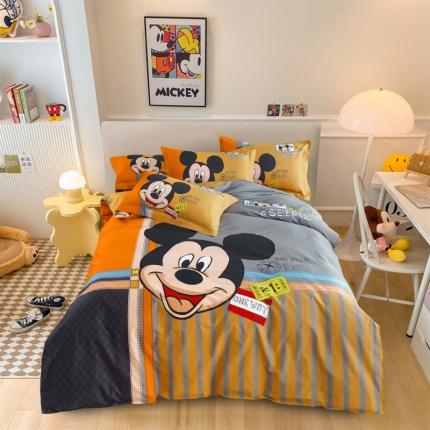 91家纺网 家纺一手货源 找家纺 （总）OL家纺 2023新款迪士尼全棉四件套