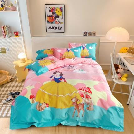 91家纺网 家纺一手货源 找家纺 （总）OL家纺 2023新款迪士尼全棉四件套