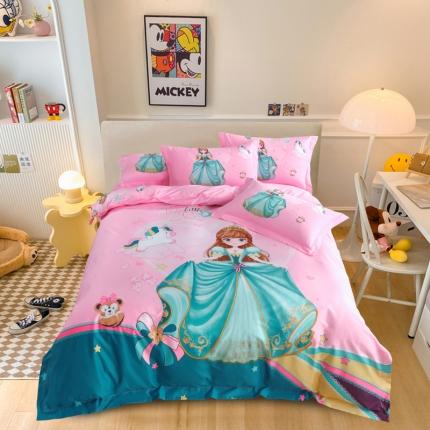 91家纺网 家纺一手货源 找家纺 （总）OL家纺 2023新款迪士尼全棉四件套