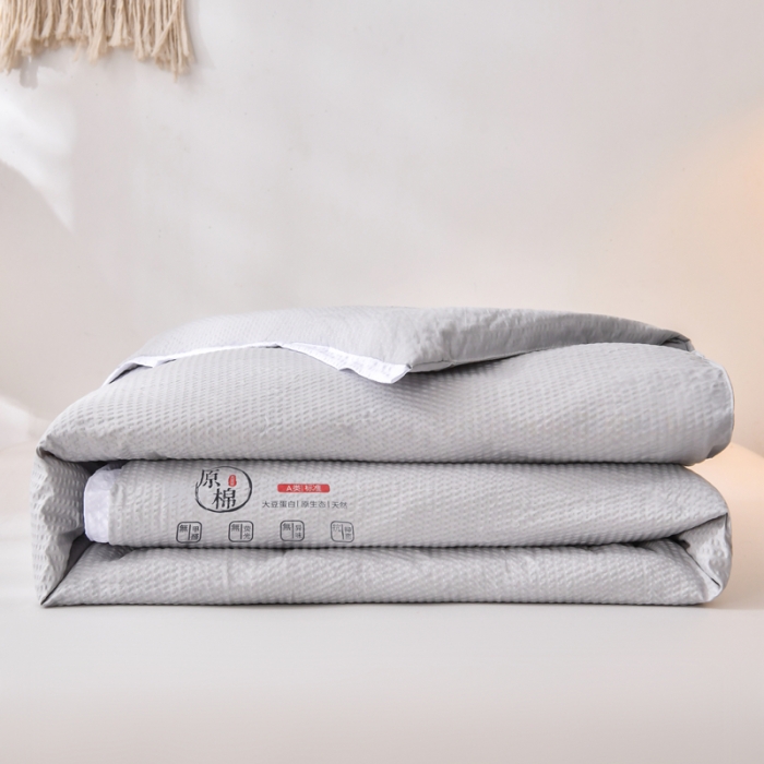 91家纺网 家纺一手货源 找家纺 (总) 啊雅家居 2025新款华夫格泡泡纱大豆被