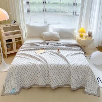 91家纺网 家纺一手货源 找家纺 （总）许林家纺 2025新款三层纱针织夏凉被