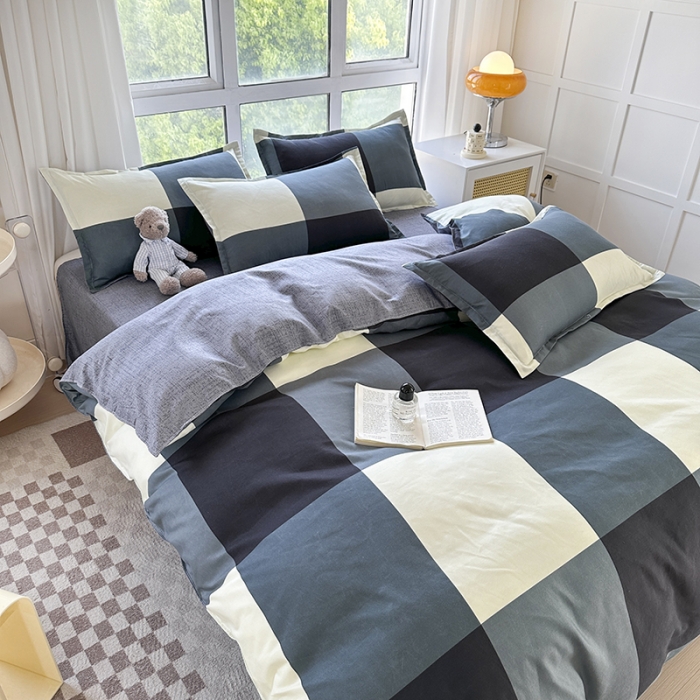 91家纺网 家纺一手货源 找家纺 赫然家纺 新款舒适柔软亲肤爆款芦荟棉四件套货源充足 创意空间