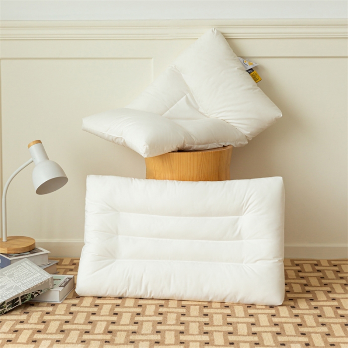 91家纺网 家纺一手货源 找家纺 （总）多点家居 2023新款3D高回弹纤维拥抱枕（含水洗棉枕套）