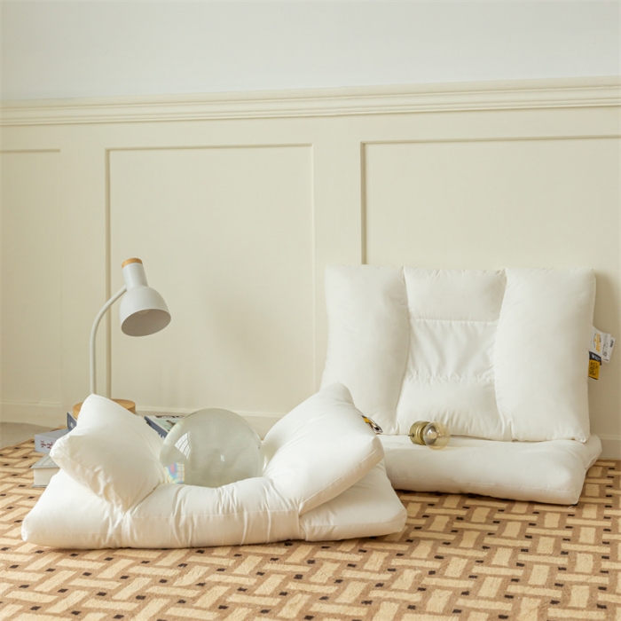 91家纺网 家纺一手货源 找家纺 （总）多点家居 2023新款3D高回弹纤维拥抱枕（含水洗棉枕套）