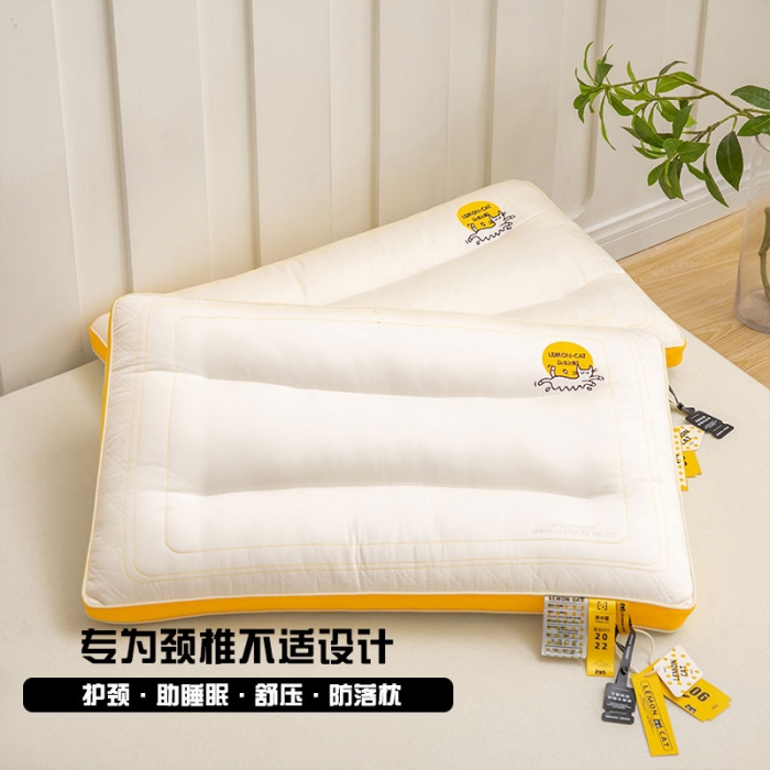 91家纺网 家纺一手货源 找家纺 （总）觉物 2023新款夜猫多规格助眠枕头枕芯