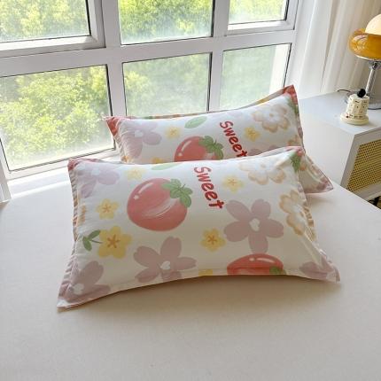 91家纺网 家纺一手货源 找家纺 赫然 新款斜纹磨毛单品枕套 卡布林