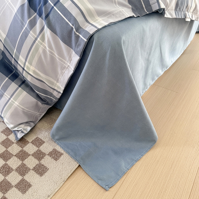 91家纺网 家纺一手货源 找家纺 赫然 130g生态长绒棉贡棉植物羊绒加厚斜纹磨毛四件套 东时区