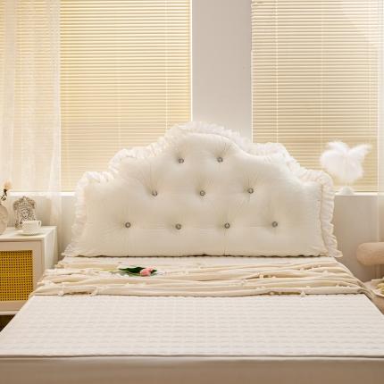 91家纺网 家纺一手货源 找家纺 总碧尔家居 2025新款朦胧床头靠垫床上靠枕榻榻米软包靠背抱枕