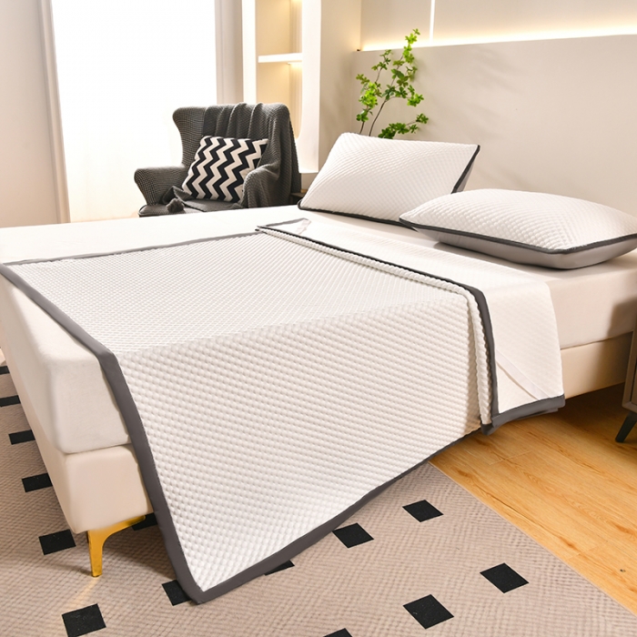 91家纺网 家纺一手货源 找家纺 （总）梦初语 2023新款冰豆豆凉席