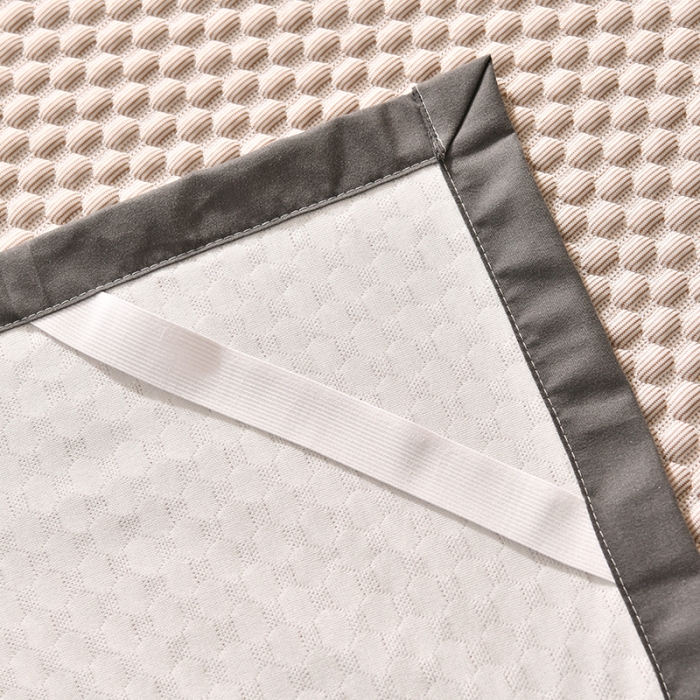 91家纺网 家纺一手货源 找家纺 梦初语 2023新款冰豆豆凉席 卡其