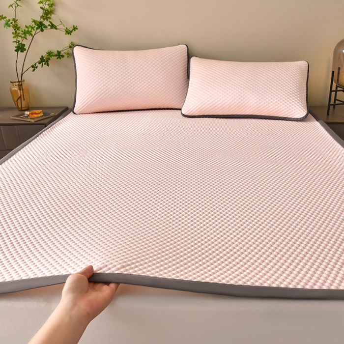 91家纺网 家纺一手货源 找家纺 梦初语 2023新款冰豆豆凉席 倾城玉