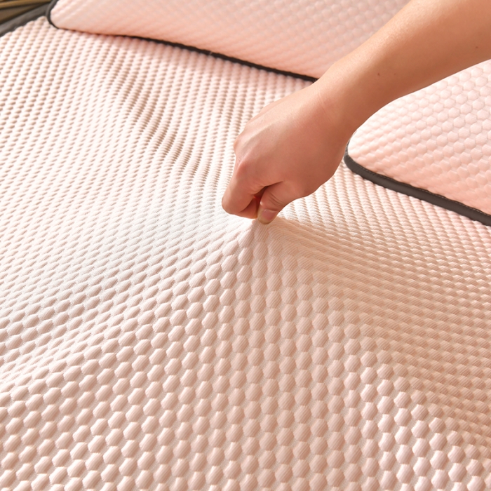 91家纺网 家纺一手货源 找家纺 梦初语 2023新款冰豆豆凉席 倾城玉