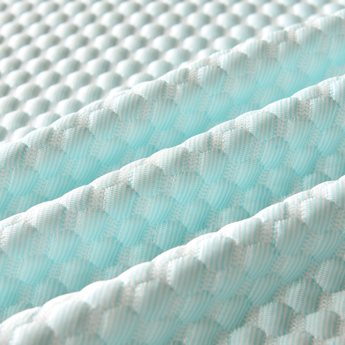 91家纺网 家纺一手货源 找家纺 梦初语 2023新款冰豆豆凉席 水绿