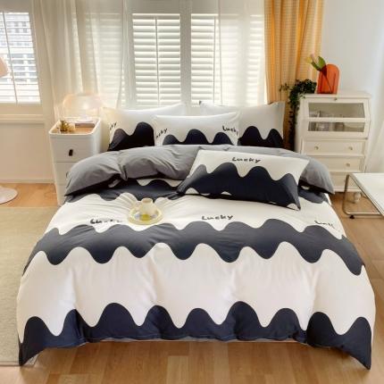 91家纺网 家纺一手货源 找家纺 （总）金鑫汇 2022新款喷气全棉被套