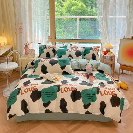 91家纺网 家纺一手货源 找家纺 （总）金鑫汇 2022新款喷气全棉被套