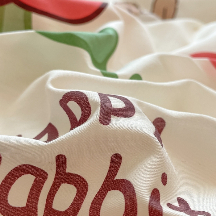 91家纺网 家纺一手货源 找家纺 金鑫汇 2022新款喷气全棉被套初暖