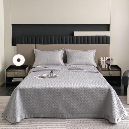 91家纺网 家纺一手货源 找家纺 （总）塔塔家居 2025新款天丝花边床盖三件套