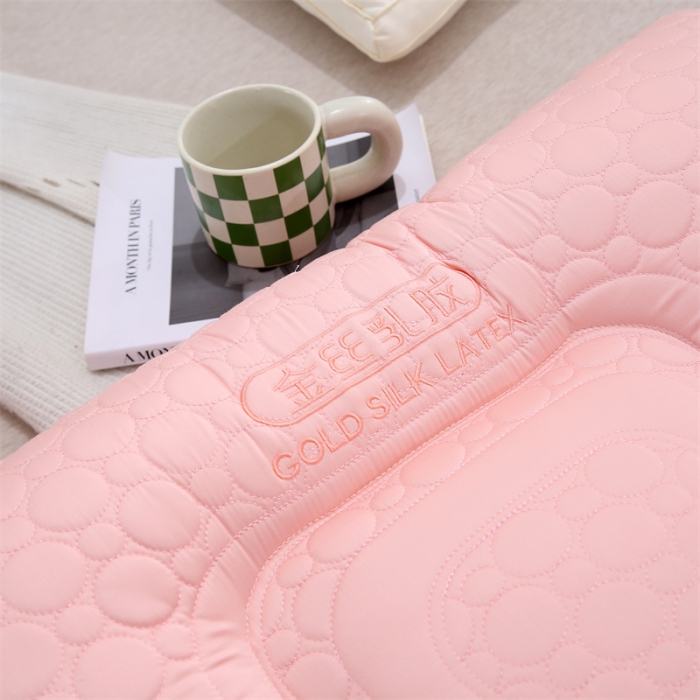 91家纺网 家纺一手货源 找家纺 天意美2023新款金丝乳胶枕