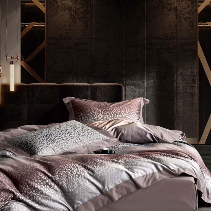 91家纺网 家纺一手货源 找家纺 威克凯丽 2023新款全棉活性生态磨毛四件套 墨尔本