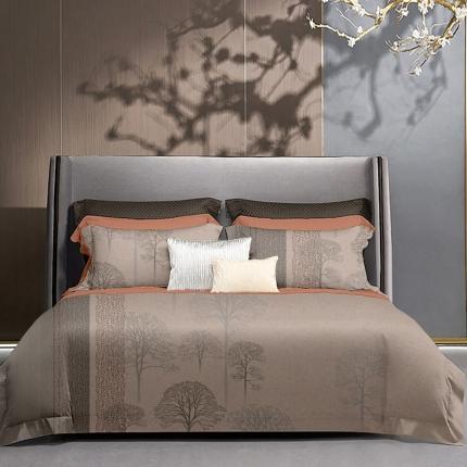 91家纺网 家纺一手货源 找家纺 威克凯丽 2023新款全棉活性生态磨毛四件套 依恋